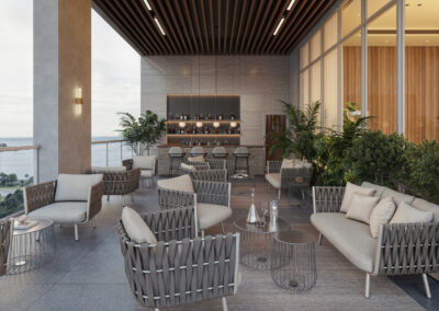 Seaside House, Calle Uruguay, luxury condos, Panama City real estate, modern apartments, Urban Club House, fitness center, skyline terrace, Empresas Bern, pet park, coworking lounge, cultural hub, jacuzzi, social areas, Panama properties