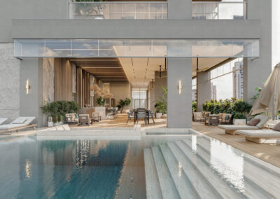 Seaside House, Calle Uruguay, luxury condos, Panama City real estate, modern apartments, Urban Club House, fitness center, skyline terrace, Empresas Bern, pet park, coworking lounge, cultural hub, jacuzzi, social areas, Panama properties