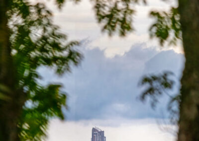 Panama city view from Golf resort Tucán