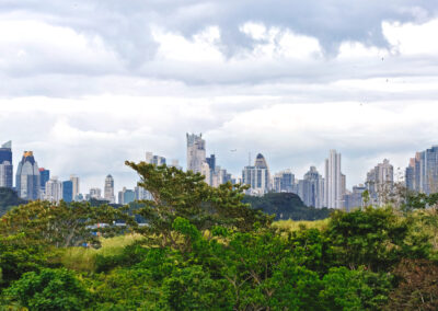 Panama city view from Golf resort Tucán