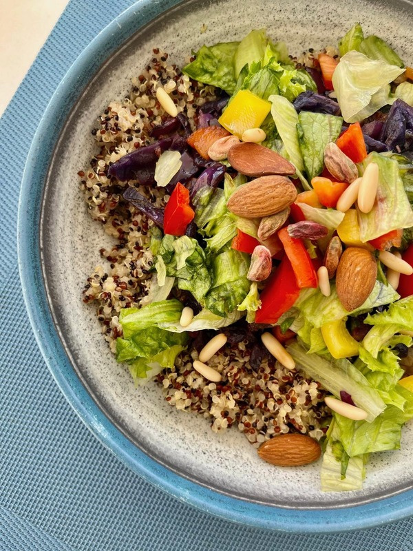 Quinoa salad bowl